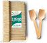 Verde Planet Birch Wooden Mini Spoons, Disposable Compostable Sample Spoons, Eco Friendly Small Tasting Spoons, 100