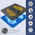 Phixnozar TENS & PMS, Transcutaneous Electronic Nerve Stimulator, EMS Foot Massager Mat for Muscle Relaxation,Back