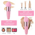 Sibba 3 PCS Makeup Sponges, Foundation Beauty Blender, Wet and Dry Applicator, Cosmetic Concealer Face Brush