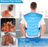Relief Expert Large Full Back and Shoulder Ice Pack Wrap with Straps, Reusable Gel Cold Packs