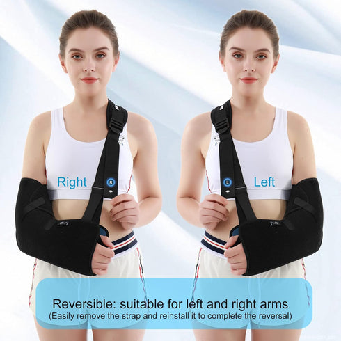 HKJD Immobilizer Arm Sling Shoulder sling for Shoulder Injury - Rotator Cuff Support Brace - Comfortable Medical Sling