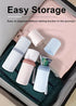 LIKAJON Toothbrush Travel Case, Pink Travel Toothbrush Cup Holder for Toothbrush and Toothpaste, Portable Travel