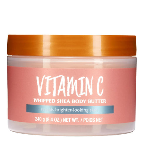 Tree Hut Vitamin C Whipped Shea Body Butter, 8.4oz Lightweight Hydrating Moisturizer with Natural Shea Butter