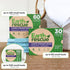 Laundry Detergent Sheets - 30 Sheets (Up to 60 Loads) | Unscented, Hypoallergenic, Concentrated, Eco-Friendly,