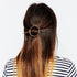 Round-Shaped Hair Pins for Women, 1Pcs Gold Metal Geometric Hairpin for Chignon Hairstyles