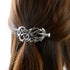Viking Celtic Hair Slide Hairpins, Antique Silver Hair Accessories, Celtic Knot Hair Barrettes for Long Hair Jewelry