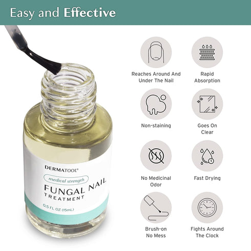 Toenail Fungus Treatment Extra Strength Antifungal Solution and Nail Fungus Treatment for Toenail - Repairs Fungal