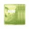 LAPCOS Aloe Sheet Mask, Daily Face Mask with Cucumber and Aloe Gel, 5-Pack, Korean Beauty Favorite