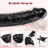 Strap-on Realistic Vibrating Dildo Wearable Harness with Bullet Vibrator, Detachable Silicone G Spot Stimulator, Vagina