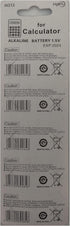 LR1154 AG13/LR44/357/A76 1.5V Super Alkaline Button Cell Batteries (10 PCS)