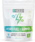 Zhou Nutrition Hydro-Fuel Plus Electrolyte Gummies, 75 mg Caffeine, Vegan, 20 Servings
