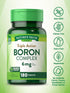 Triple Action Boron Complex | 6mg | 180 Count | Non-GMO & Gluten Free Mineral Support | by Nature's Truth