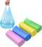 4 Gallon Bathroom Trash Bags, 4 Rolls, 100 Counts Small Handles Garbage Bags for Office, Bathroom
