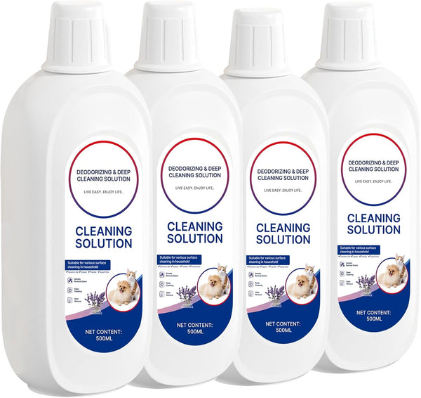 Vacbeuta Floor Cleaner Lavender Scent Compatible with Tineco Cleaning Solution Refill, Deep Cleans