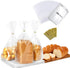 PEOKPIPLE Reusable Bread Bags for Homemade Bread & Sandwich Bread 200 Pack Clear