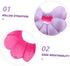 Pumpkin Shaped Donut Pillow Nursing Cushion for Elderly Bedridden Patients Breathable Hollow Structure Soft Material