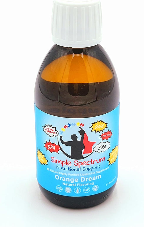 Simple Spectrum All Natural Fish Oil, Omega 3 DHA Supplement