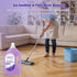 QKLYXEN 82 OZ Floor Cleaning Solution Compatible with Tineco FL Lavender Floor Cleaner Rich, Long-lasting Fragrance