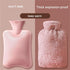 GUOSPIUS 2PCS Bag(2pcs 2000ml) Hot BottleHot Water Bottle with Cover Winter Plush Hot Water Bag PVC Hand Warm Waist Bag