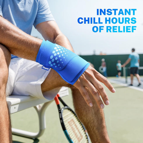 Pack Thumb & Wrist Ice Wrap, Thickened Ice Gel Pad, Ergonomic Fit, Long Lasting Cold & Warm for Carpal Tunnel Relief