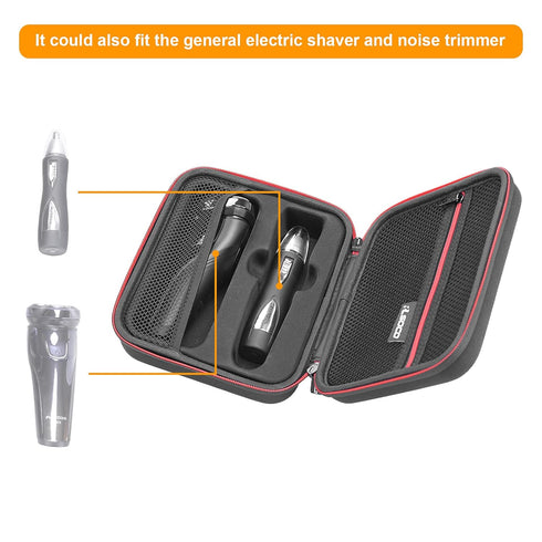 RLSOCO Hard Case Compatible with Philips Hybrid Electric Trimmer QP6530/70, QP6550/70 (Case Only)