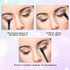 3 Pcs Fine Angled Eyeliner Brush Set, Thin Eyebrow Brush for Precision Gel Eye Liner and Brow Tinting