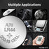 NICEBATT A76 357/303 LR44 12 Pack, AG13 L1154F 357 303 SR44 76A 1.5V Batteries Premium Alkaline Button Coin Cell