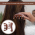 hinbkenla 2 Pcs Wooden Scalp Massager,Loc Comb,Loc Brush for Dreads,Massage Comb,Wooden Massage Comb,Natural Sandalwood