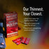 Pack 40 Kimono MicroThin Condoms of - Premium Lubricated Natural Latex, Thinnest, Vegan-Friendly, No Latex Odor - Thin