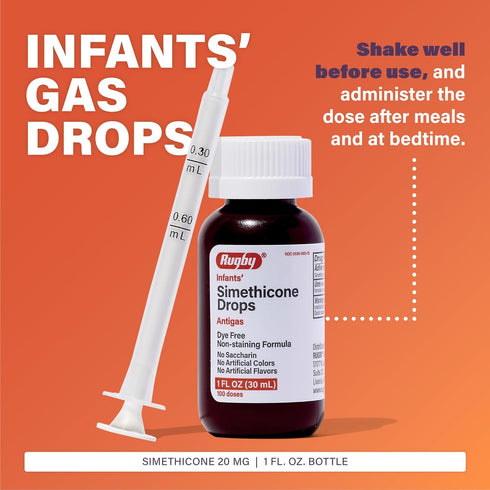 Infants Gas Relief Simethicone, 1 Fl Oz, Pack of 3