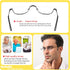 KoKoBin Half Reading Glasses, 2 Pairs Half Rim Metal Frame Glasses for Men and Women, Black+Gunmetal 2.25