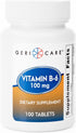 Gericare Vitamin B-6 100 mg Tablets, 100 Count