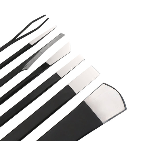 Pedicure Knife Set for Feet, Segbeauty 7pcs Ingrown Toenail Blade Tool with Storage Bag, High Manganese Steel Nail Knives Cuticle Remover, Professional Foot Repair Sharp Blade Kit for Nail Corn Callus