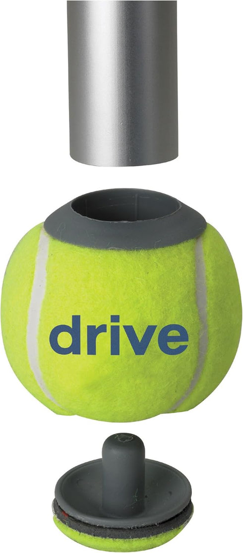 10121 Drive Medical Walker Tennis Ball Glides, Yellow
