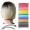 Large Plastic Dome Hair Barrettes Clips - 18 Pcs Decorative Clamps for Half Updo & Ponytail - For Girls, Women with