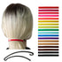 Large Plastic Dome Hair Barrettes Clips - 18 Pcs Decorative Clamps for Half Updo & Ponytail - For Girls, Women with