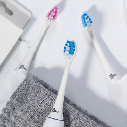 The Humble Co. Plant Based Toothbrush Heads 4pk - BPA-Free, Sustainable, Philips Sonicare Compatible, Advanced Oral Care