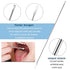Tonsil Stone Removal Set Includes 4 Stainless Steel Tools and 100 Long Swabs with 1 Curved Irrigator Syringe