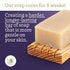 Southern Natural Lavender Goat Milk Soap Bar, Handmade for Sensitive Skin and Dry Skin Relief, 4 oz