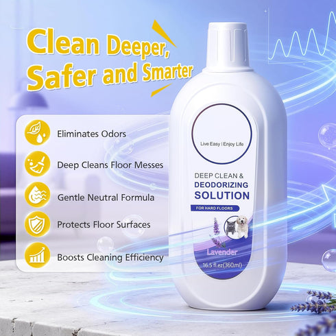 VILLAPOOL 2 Pack S3 S5 S6 S7 S9 (33.8 OZ) Floor Cleaning Solution for Tineco, Lavender Scent, Deep Cleans Multiple Hard