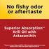 Nature Made Krill Oil 500mg, Superior Absorption with Astaxanthin, Omega 3s for Heart Health, 100 Softgels