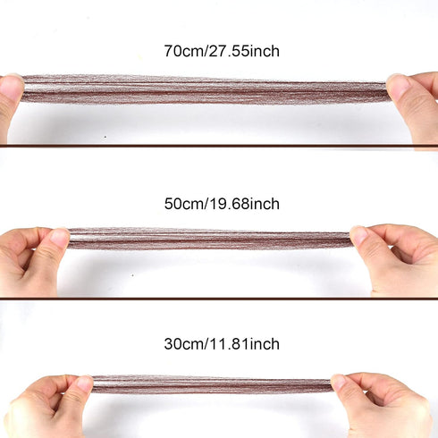 Teenitor Hair Nets, 40pcs Invisible Hair Nets for Ballet Recital, 80pcs Bobby Pins, Brown