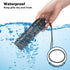Weekly Metal Pill Organizer - XHT Portable Waterproof Travel Pill Box 7 Day, Heavy Duty Twice Daily Pill Case