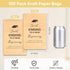 Jxfanstaw 100 2026 96 Inches PCS Graduation Candy Cookie Treat Bags Sweet Endings to New Beginnings Congrats Grad Kraft