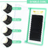 Volume Lash Extensions D-0.07-16 - Easy Fan Volume Lashes, Mega Volume Eyelash Extensions