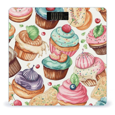 JTREHY Cupcakes Donuts Muffins Sugar Scale for Body Weight Highly Accurate Digital Bathroom