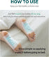 Stay Cool Healing Patch (8ea), Korean Foot Pads for Relaxing, Detoxing Pads, All Natural Herb Remedy for Stress Relief