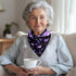 Reusable Snap Bibs for Seniors - Soft and Durable Dining Protectors