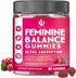 Feminine Balance Gummies for Women Sugar Free - Vaginal Health, Antioxidant, Digestive