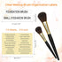 210 PCS Makeup Brush Label Stickers,Waterproof Brush Name Labels,Self-adhesive Foundation Brushes Labels for Beauty Salon and Personal Use(Clear,10 Sheets) by HVSWLY